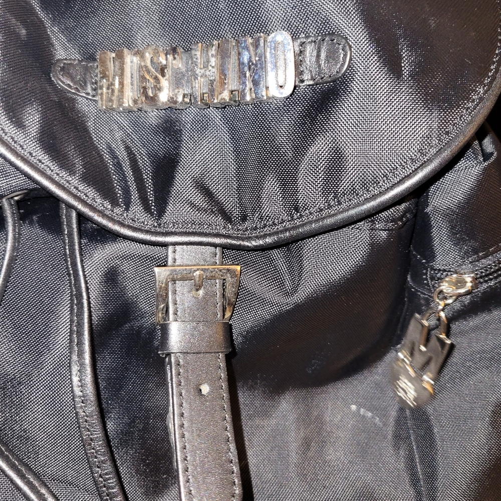 Moschino Stylish Backpack Purse